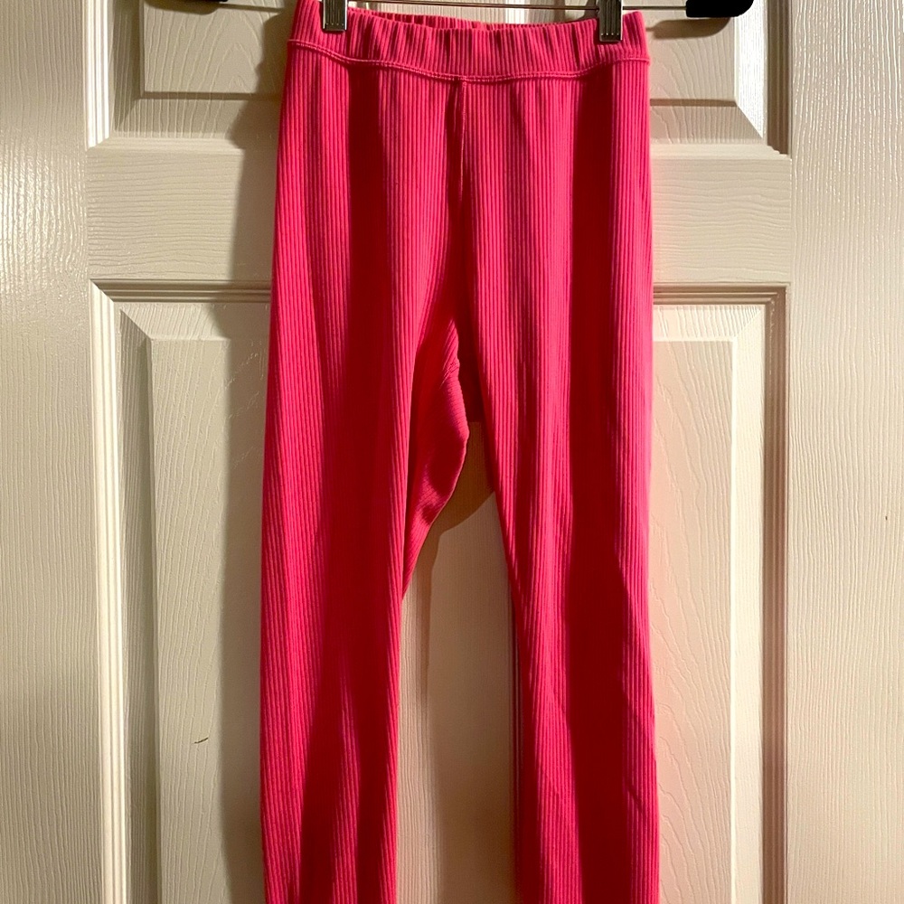 Alo Ribbed 7/8 Leggings_size xs